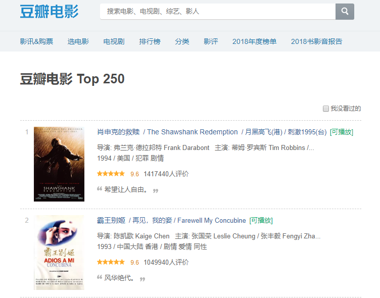 Top排行页上部分